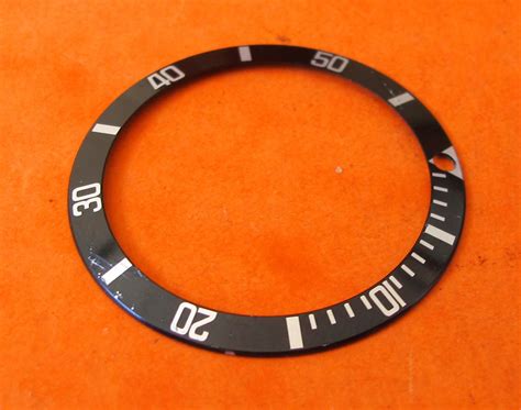 rolex submariner bezel insert size